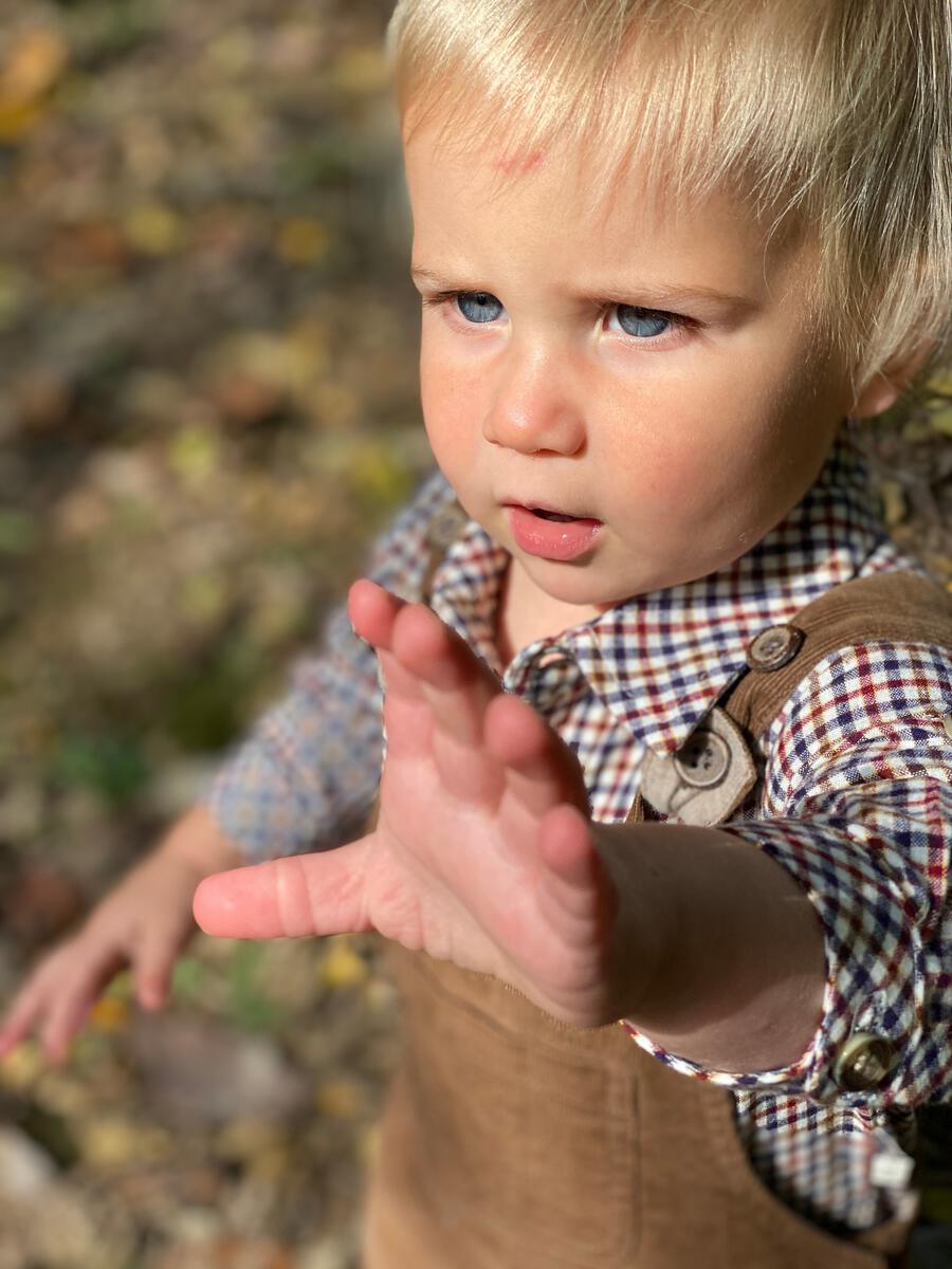 Jasper Onesie - Navy/Cream/Wine Plaid