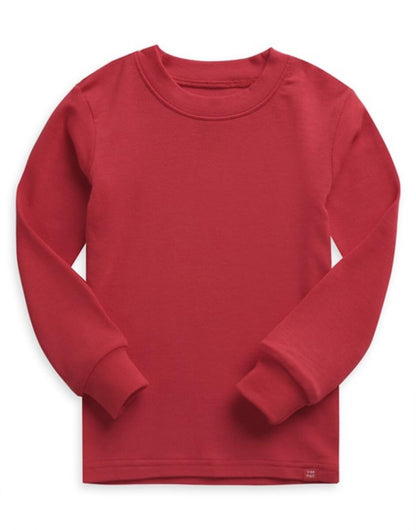 Red Modal LS Pajamas