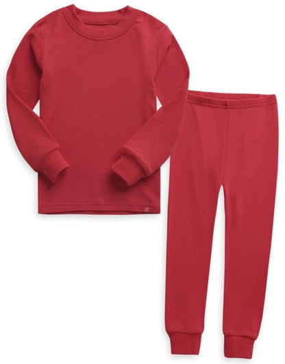 Red Modal LS Pajamas