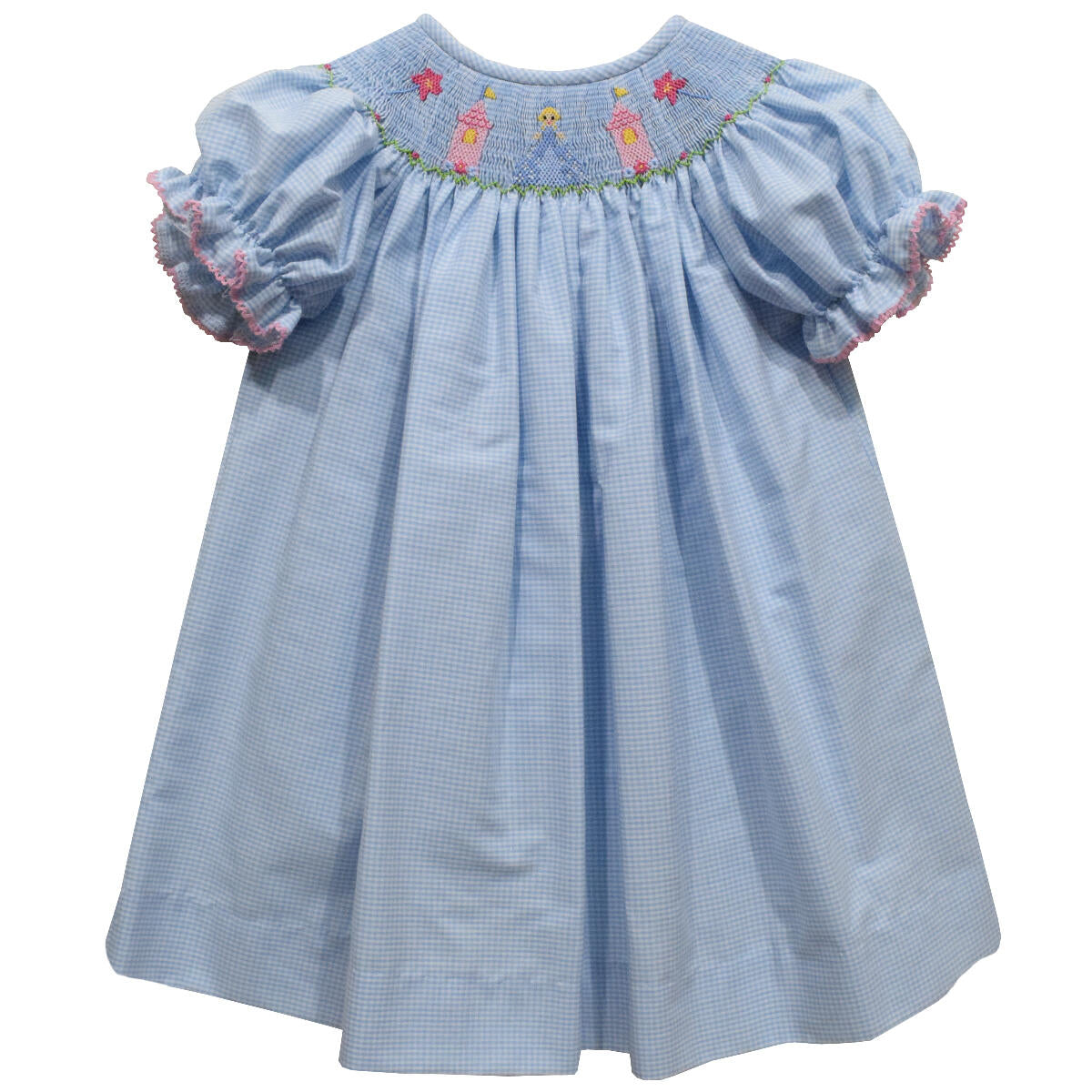 Princess Smocked Bishop Dress