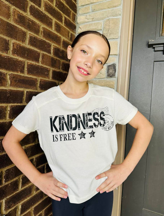 Kindness is Free Rhinestone Tee