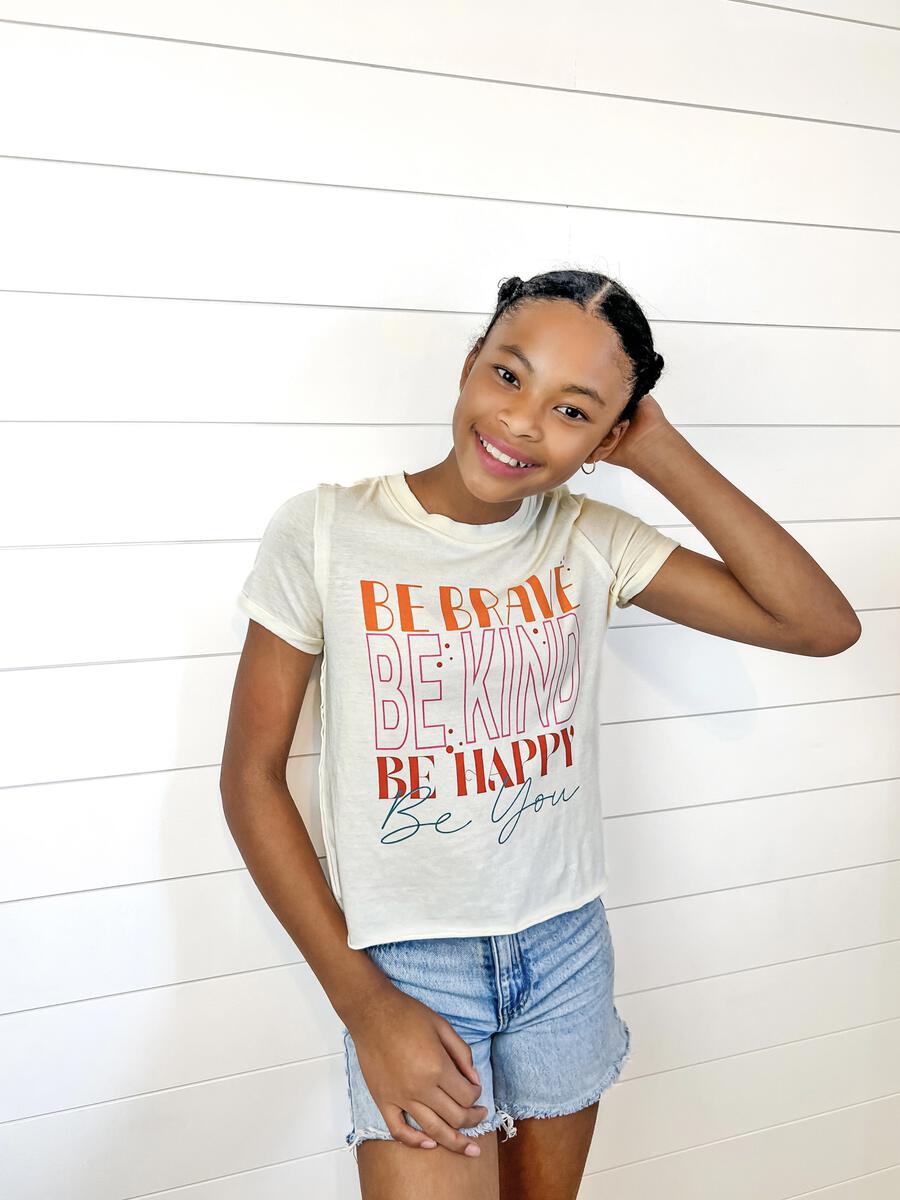 Be Brave Be Kind Tee