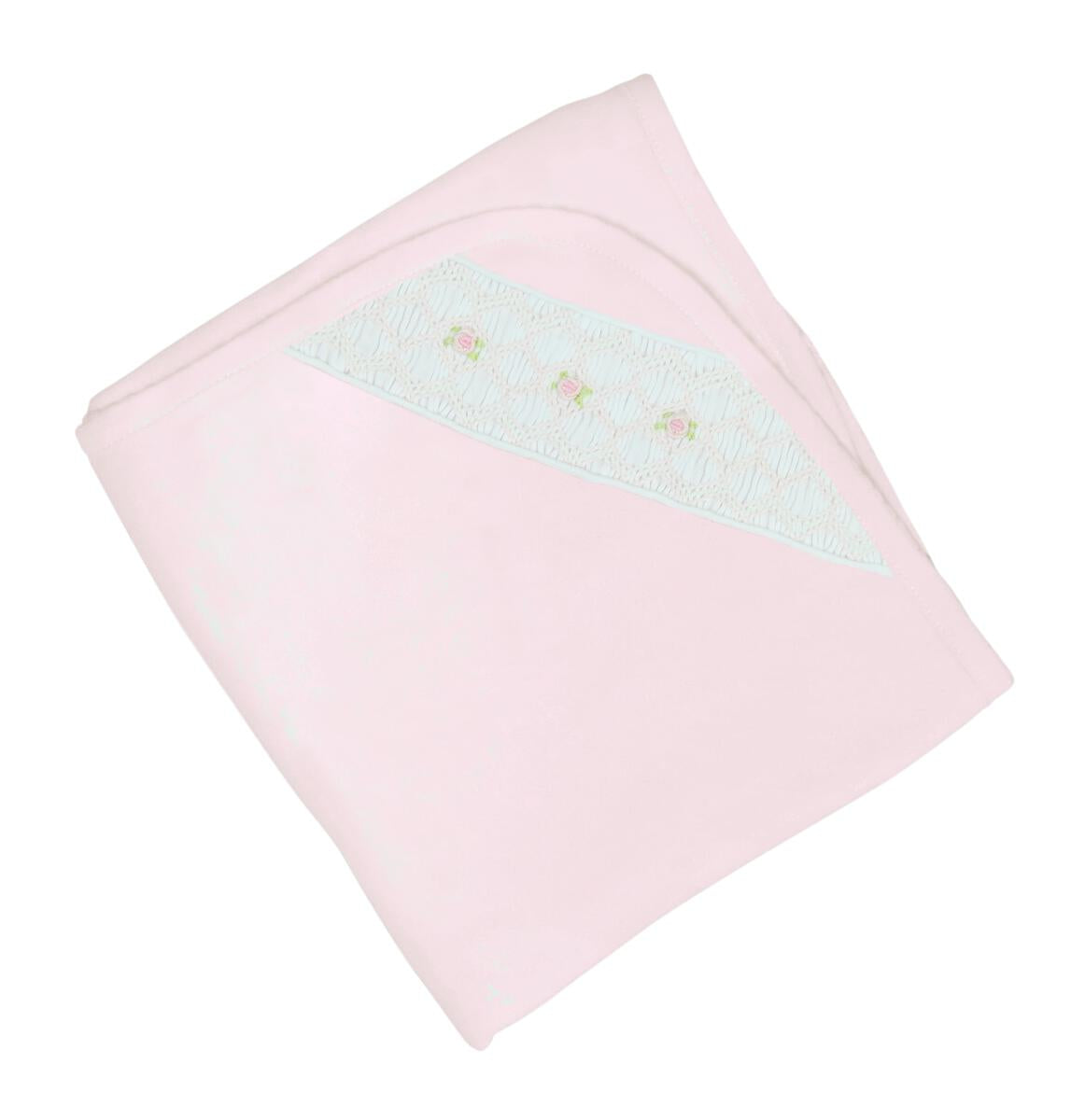 Rosebuds Smocked Blanket - 7230