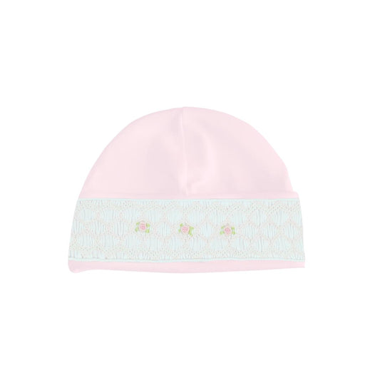 Rosebuds Smocked Hat - 7230