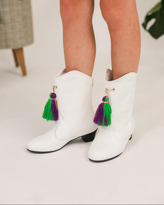 Mardi Gras Marching Boots