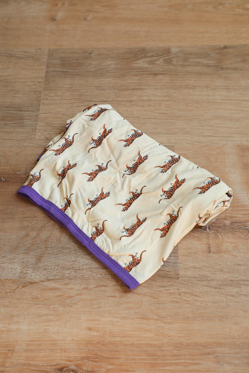 Tiger Bamboo Swaddle Blanket