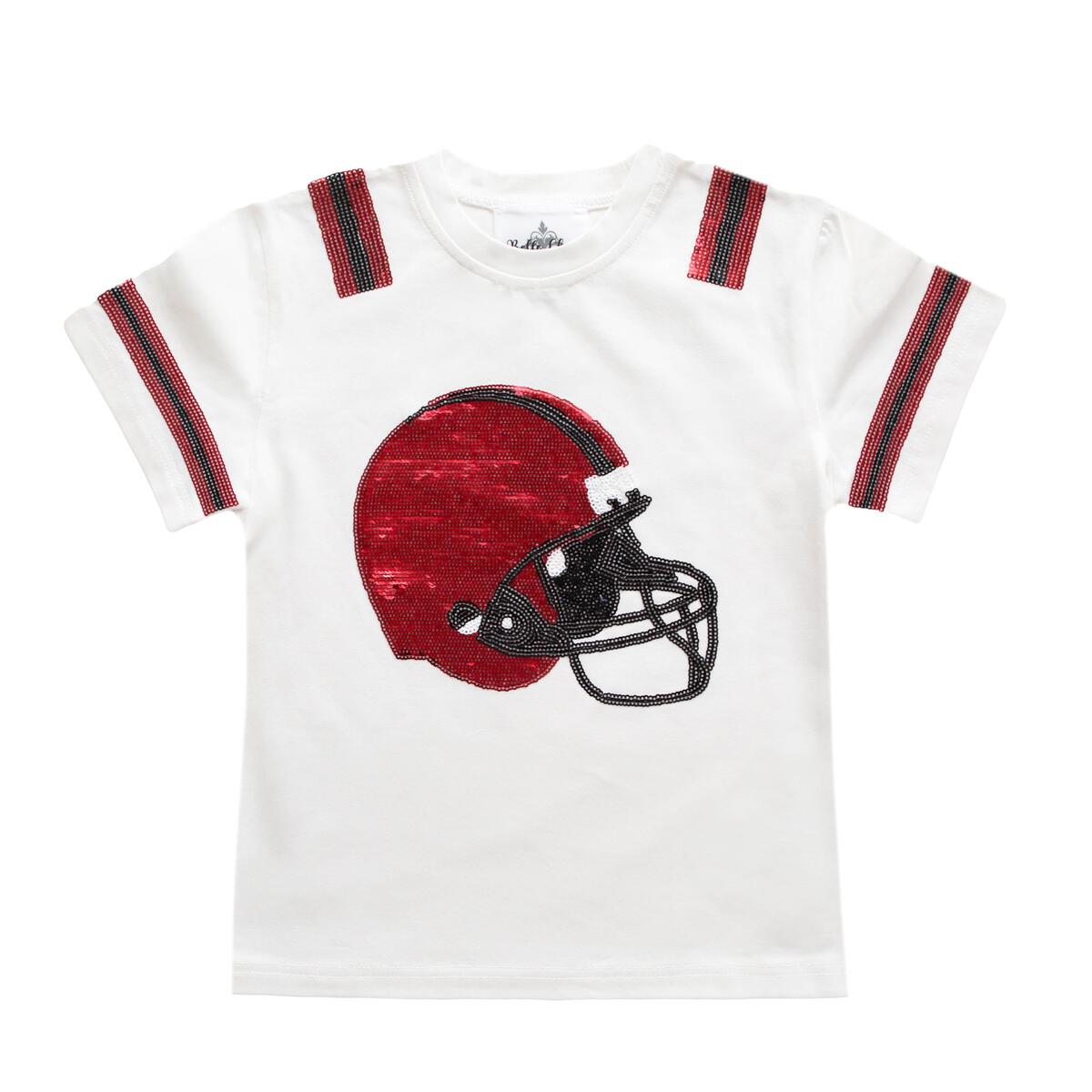 Red & Black Helmet Shirt