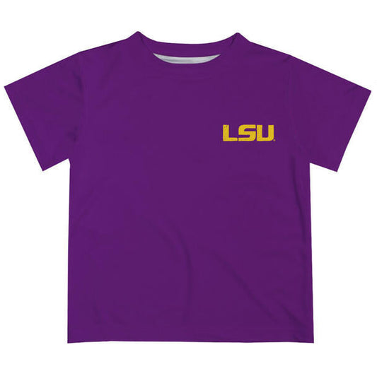 LSU Tigers S/S Purple Tee