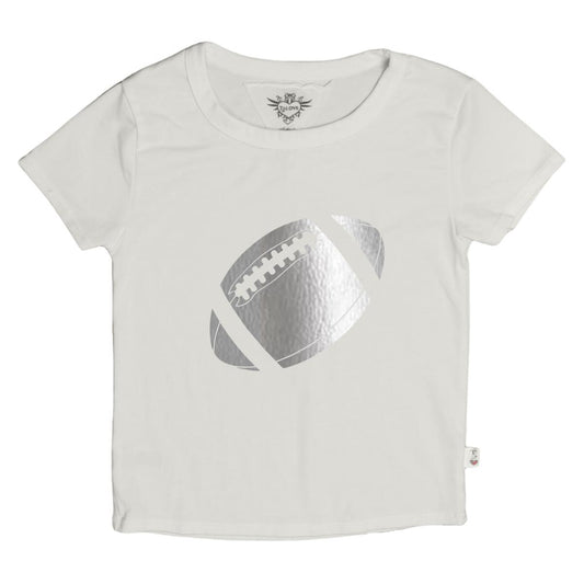 Metallic Football Crop Top - T1875SC