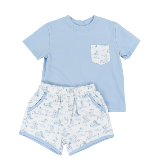 Snips & Snails Short Set