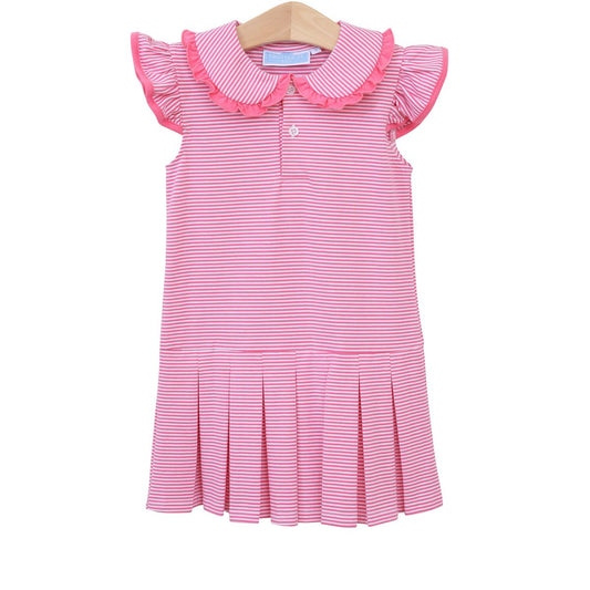 Camilla Dress - Pink Stripe