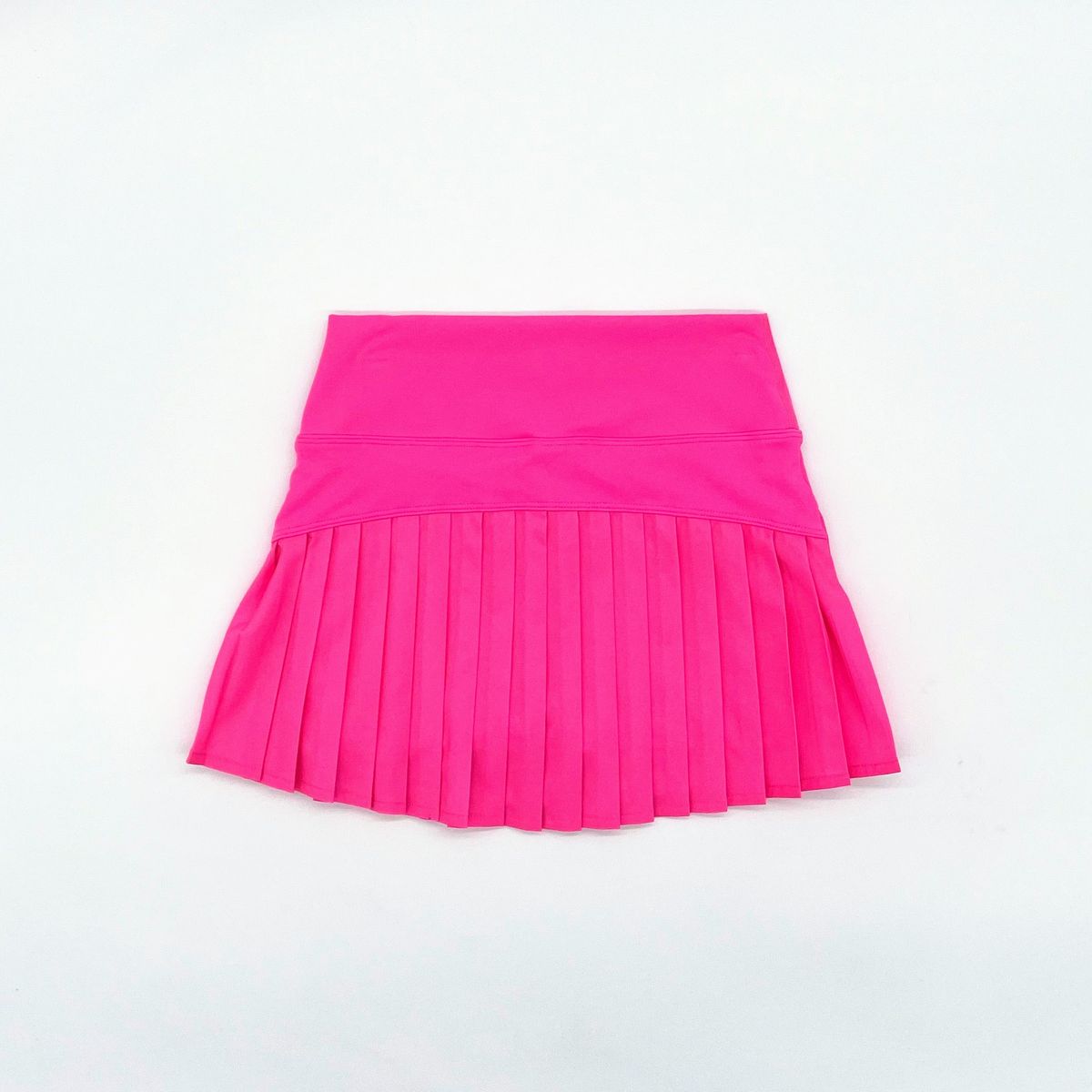 Pleat Skirt - Hot Pink