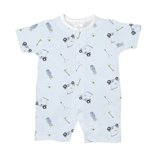 Light Blue Golf Romper