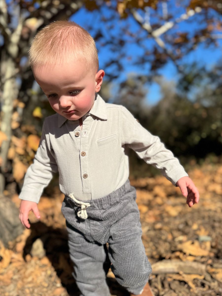 Jasper Onesie - Grey
