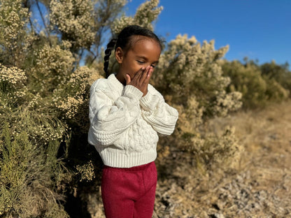 Molly Sweater - Ivory Knit