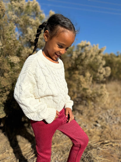 Molly Sweater - Ivory Knit