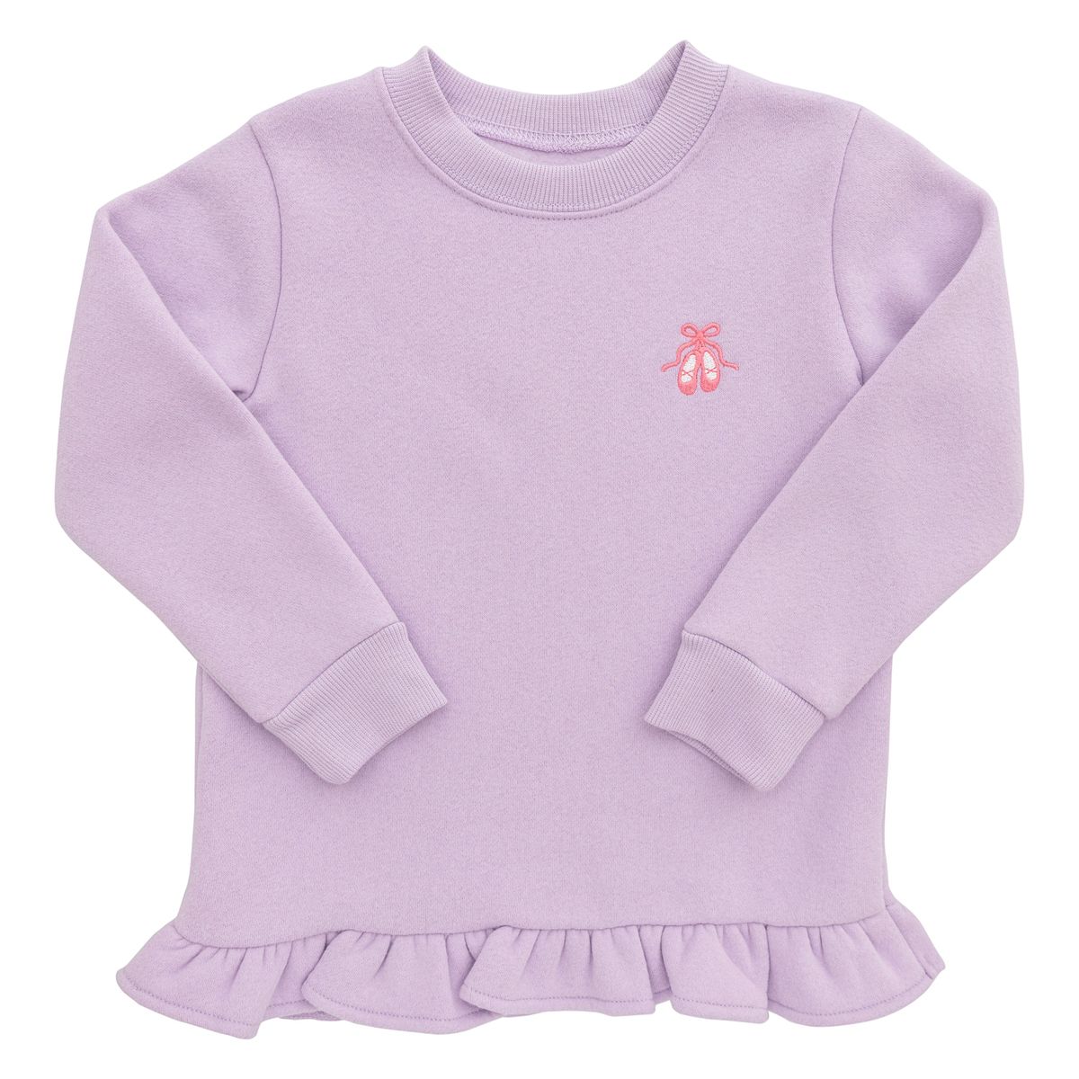 Ballet Shoes Ruffle Pullover