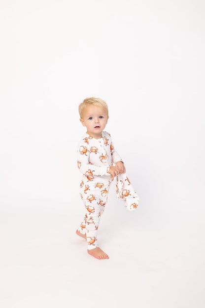 Orange Crab Double Zip Sleeper