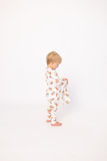 Orange Crab Double Zip Sleeper