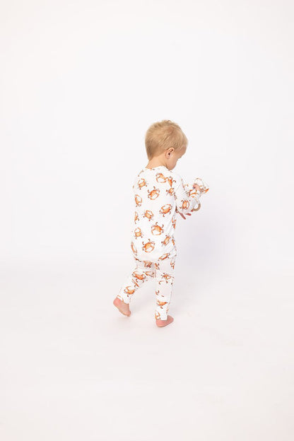 Orange Crab Double Zip Sleeper