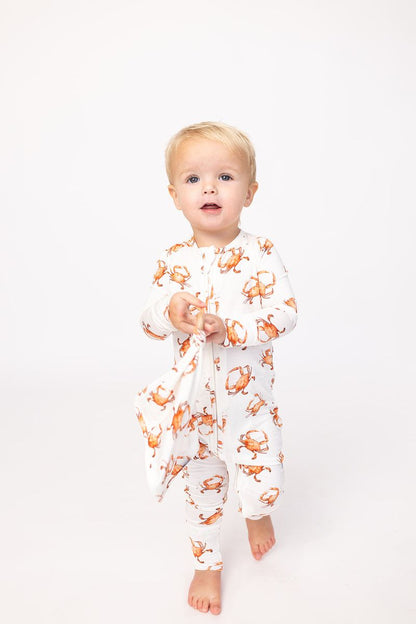 Orange Crab Double Zip Sleeper