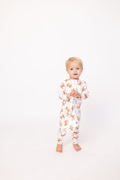 Orange Crab Double Zip Sleeper