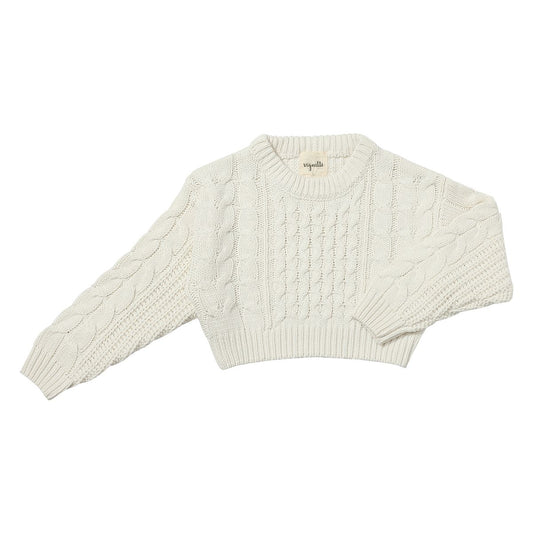 Molly Sweater - Ivory Knit