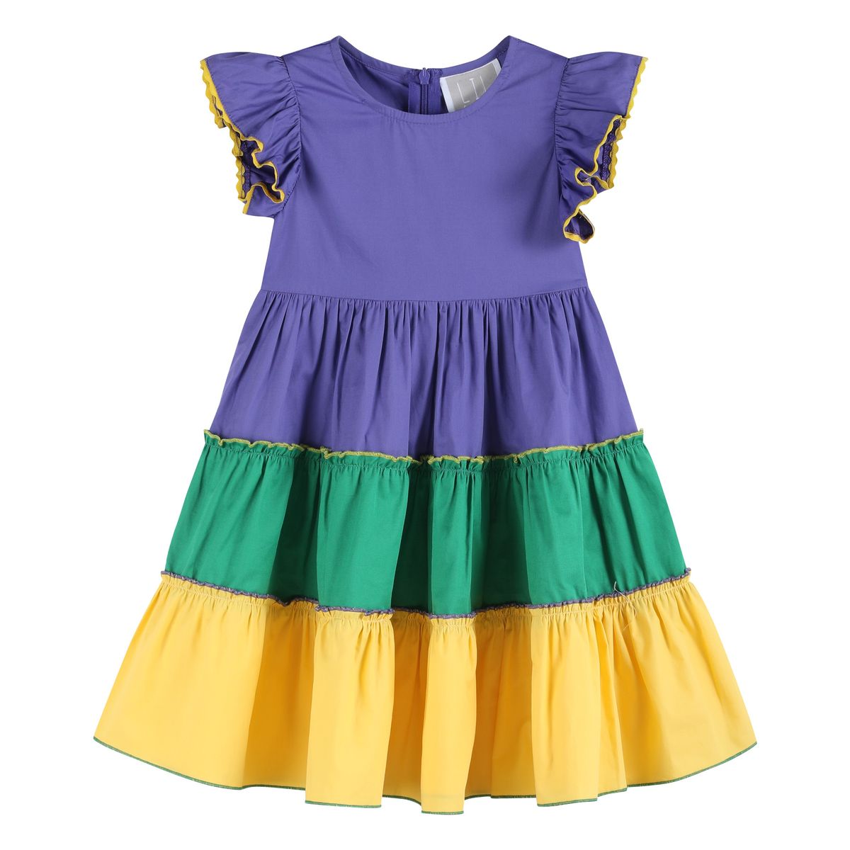 Striped Mardi Gras Dress
