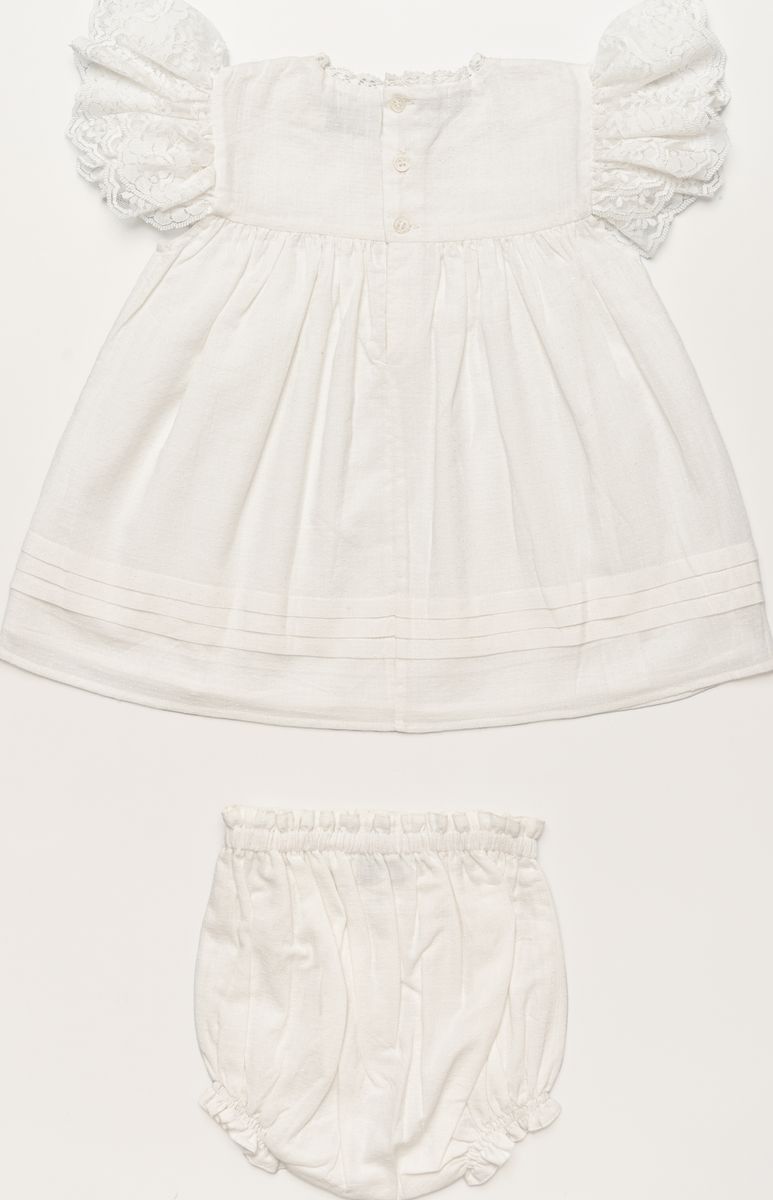 Grace Dress & Bloomer/Ivory