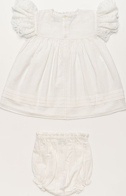 Grace Dress & Bloomer/Ivory