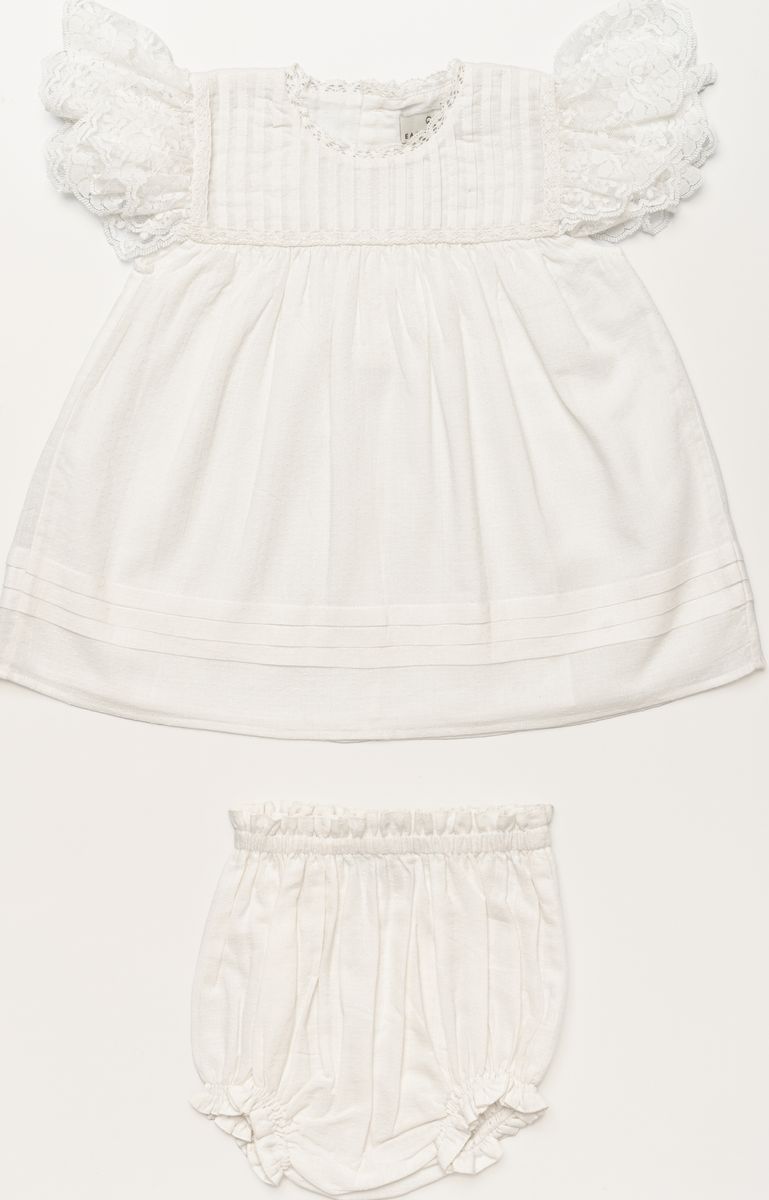 Grace Dress & Bloomer/Ivory