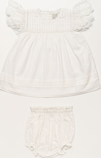 Grace Dress & Bloomer/Ivory