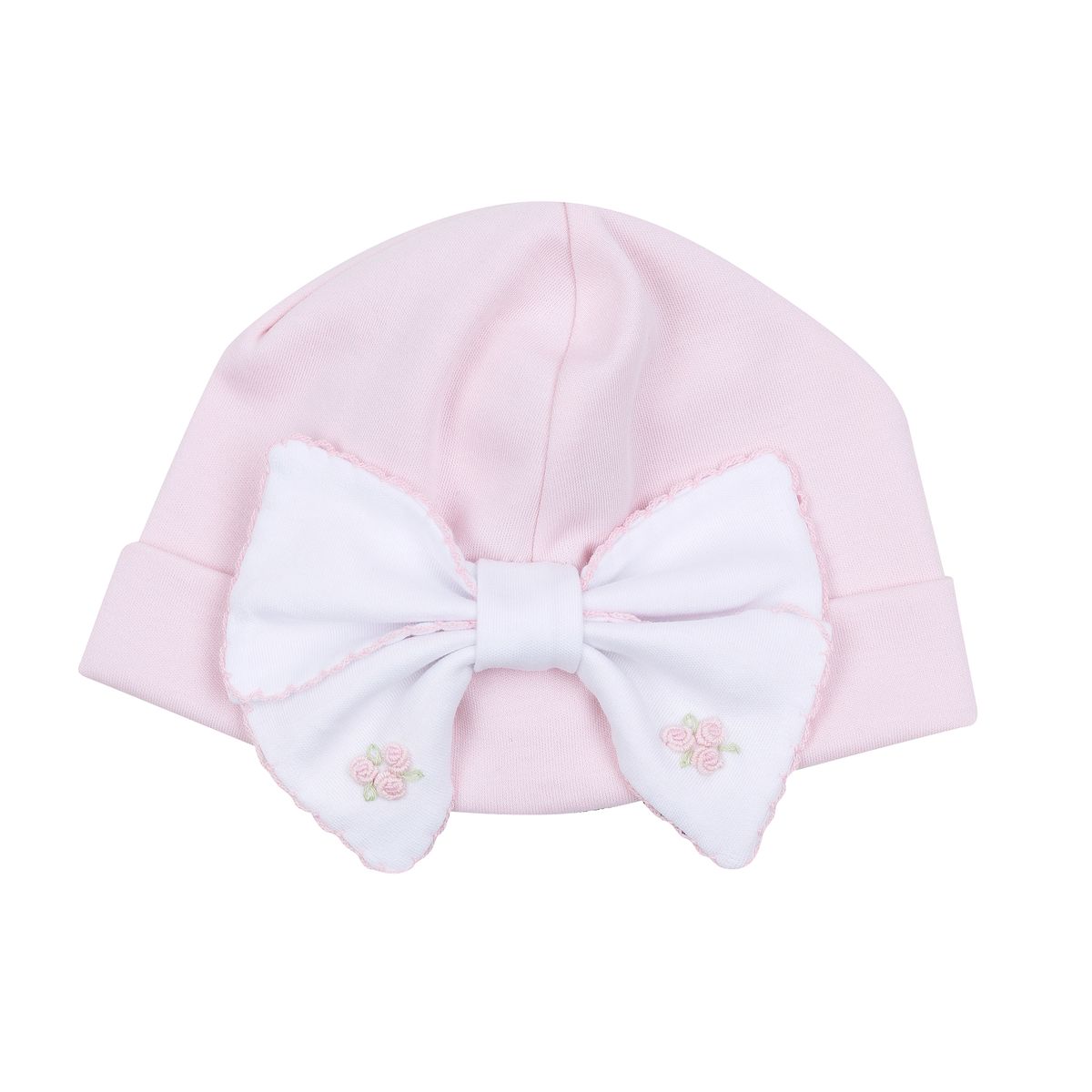 Lillian Pink Bow Hat