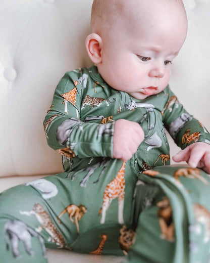 George Zippered Footie