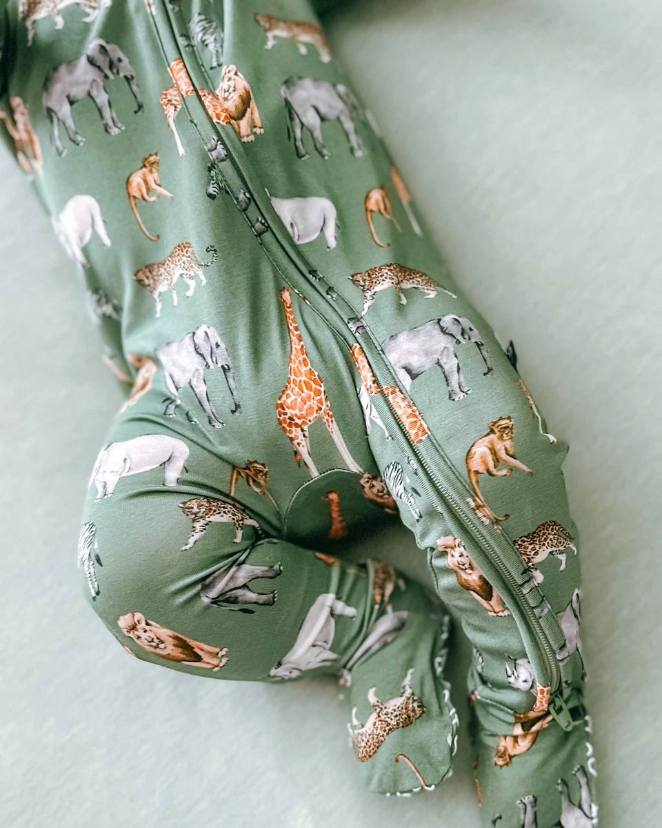George Zippered Footie