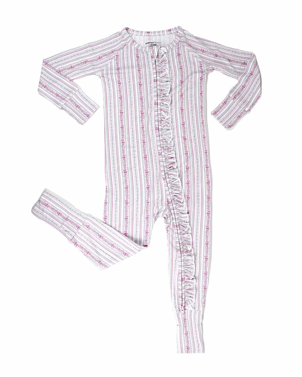 Josephine Ruffle Conv. Romper