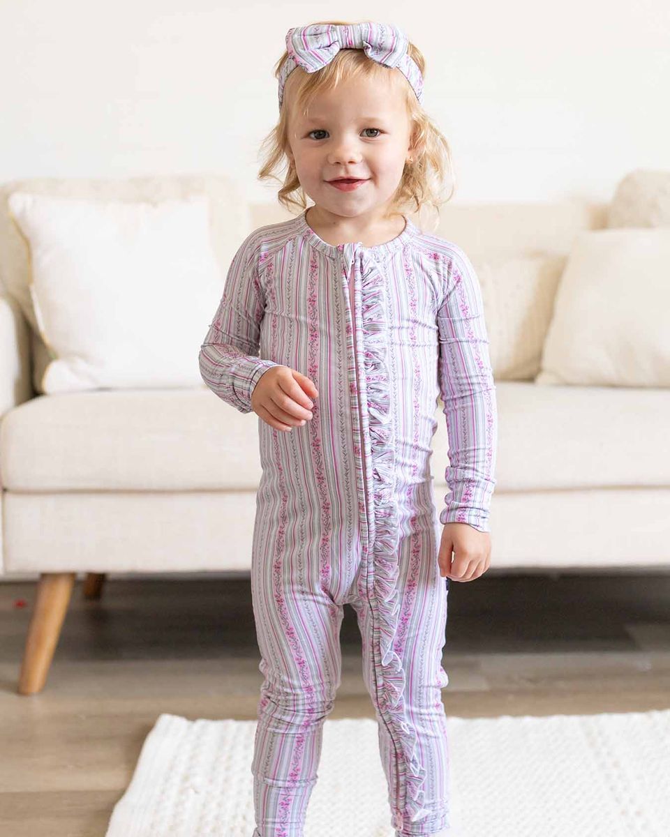 Josephine Ruffle Conv. Romper