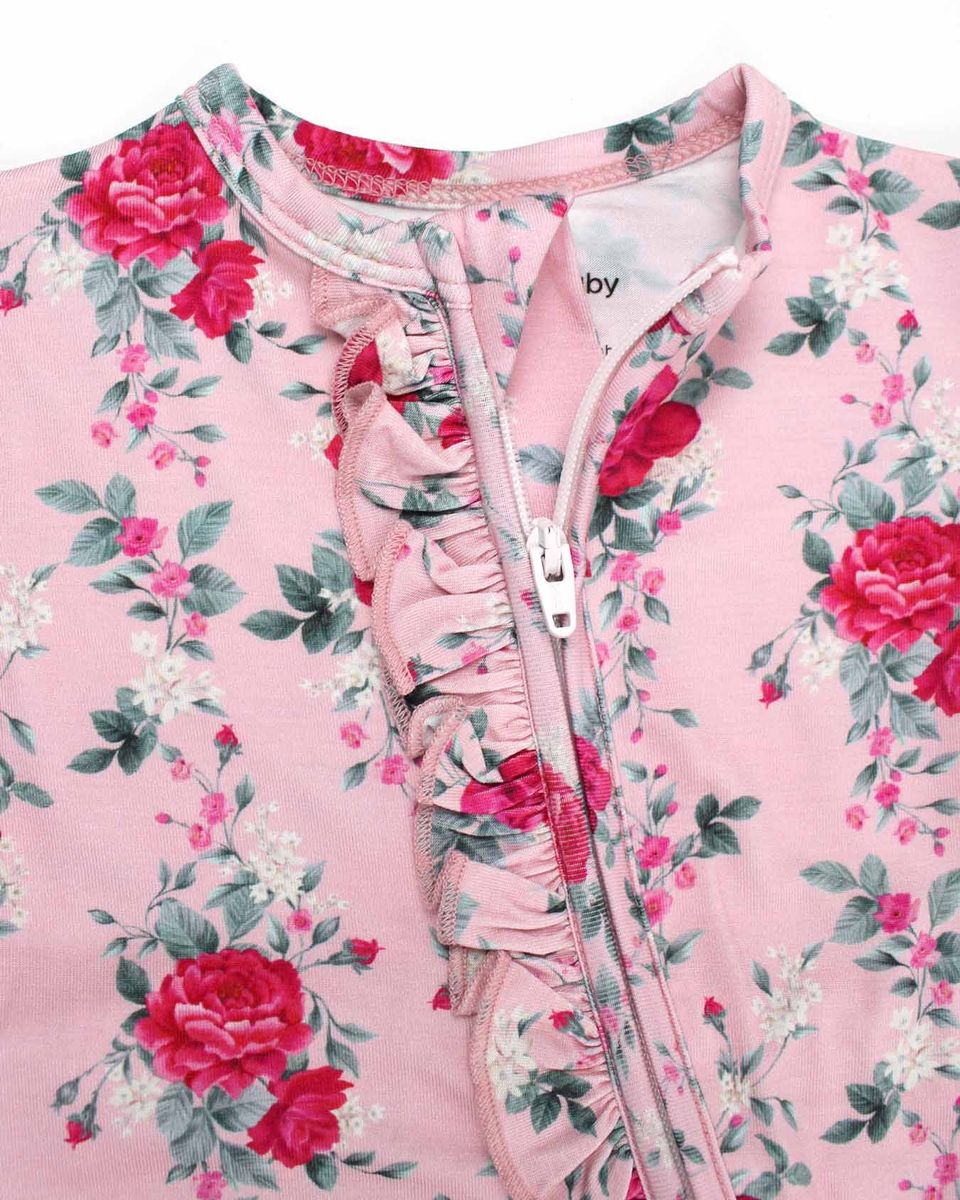 Rosalind Ruffle Zip Footie