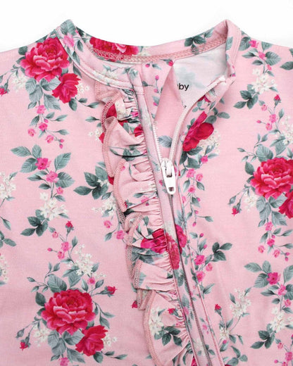 Rosalind Ruffle Zip Footie