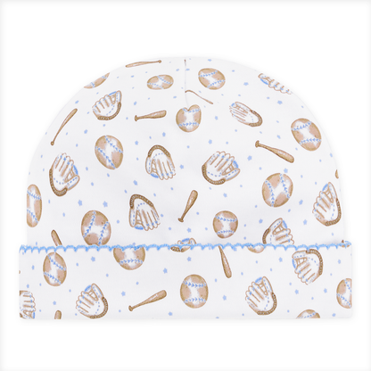 Precious Lil' Sluggers Lt Bl Print Hat