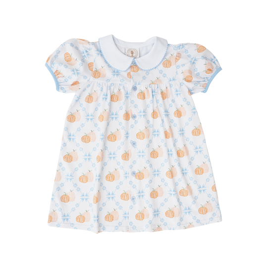 Pumpkin Row Paisley Proper Dress