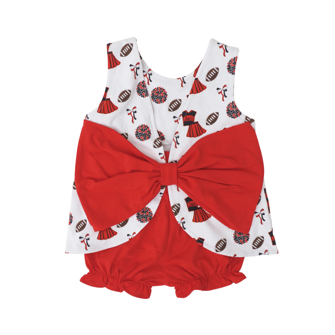 Varsity Blaire Bow Back Set