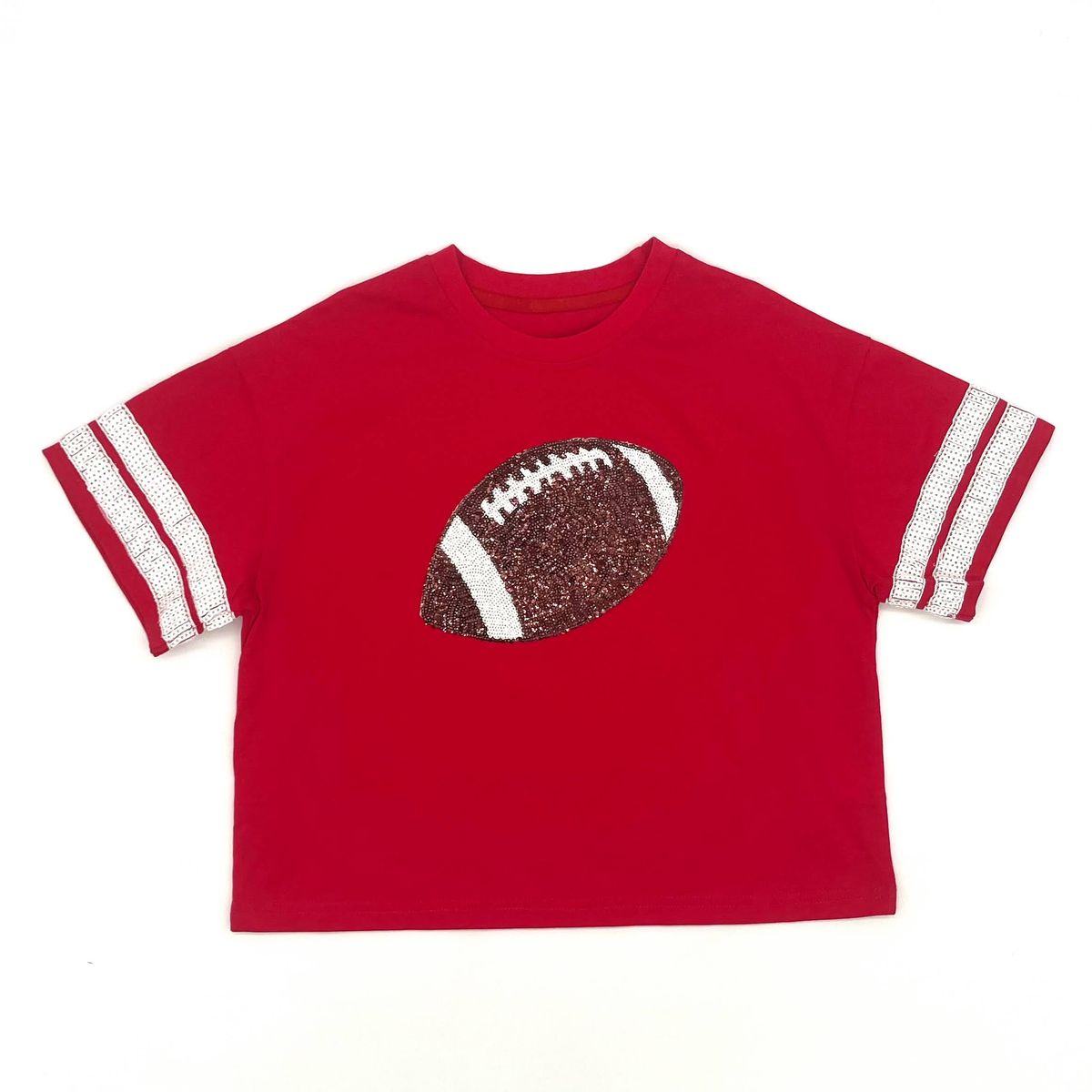 Sequins Football Tee