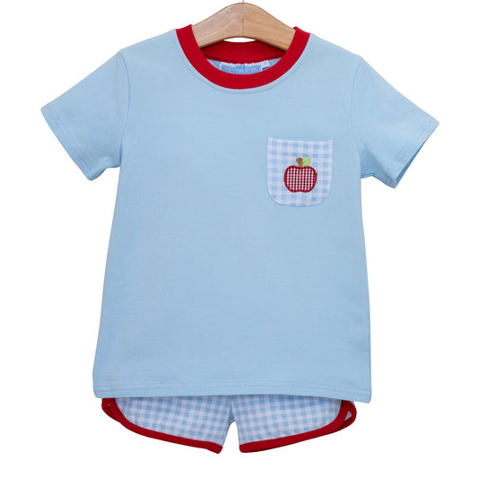 Apple Trio Short Set-2953