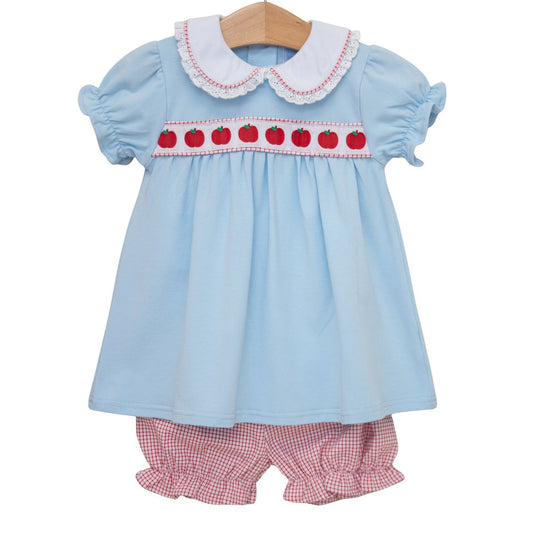 Apple Ribbon Bloomer Set-2952