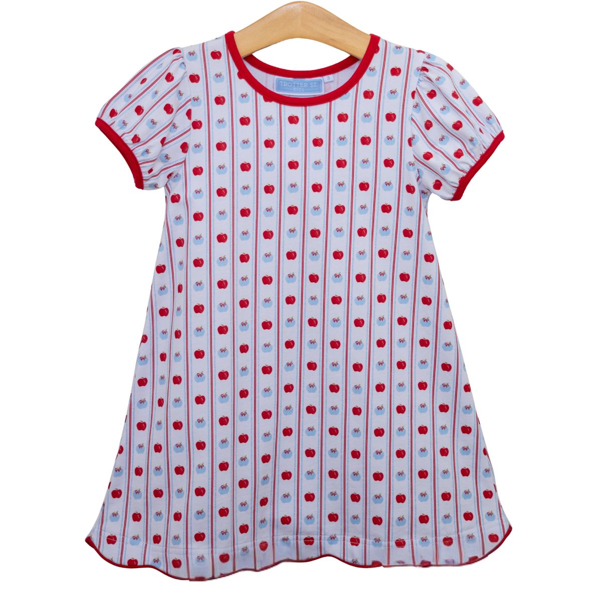 Apple Print Dress-2947
