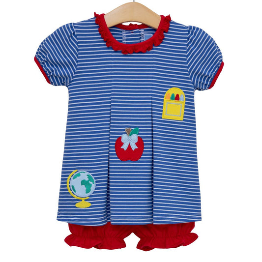 School Trio Bloomer Set-2945