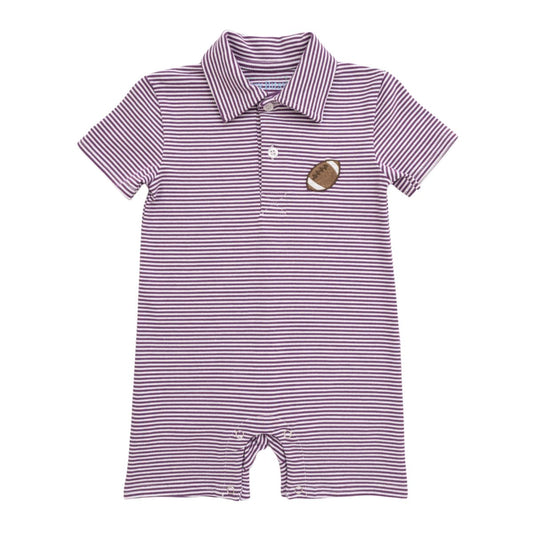 Football Polo Romper