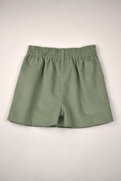 Sage Corduroy Short Set