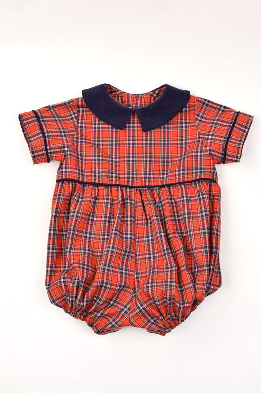 Red Plaid Carter Bubble-79445